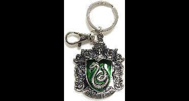 Harry Potter - Slytherin Crest metalen sleutelhanger groen/zilverkleurig