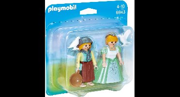 Playmobil Duopack prinses en dienstmeisje - 6843