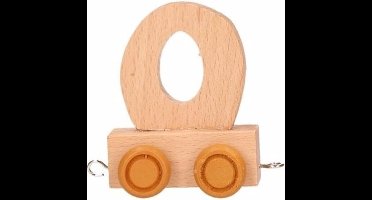 Houten letter trein O