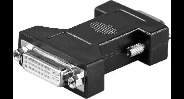 VGA naar DVI-I adapter / zwart