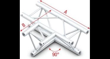 Showtec Truss 90° 3-way horizontal