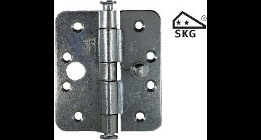 LIPS Scharnier 89 x 102 Met Veiligheidspen SKG** - EN19359