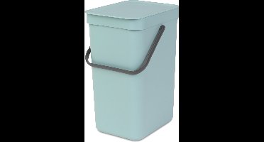 Brabantia Sort & Go Prullenbak - 12 liter - Mint