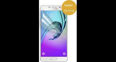 Screenprotector geschikt voor Samsung Galaxy A7 (2016) - Glas PET Folie Screenprotector Transparant 0.2mm 9H (Full Screen Protector)