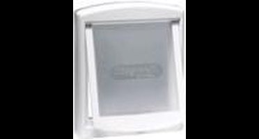 Staywell Hondenluik - Medium - Wit/transparant