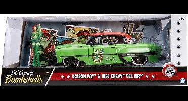 1953 Chevy Bel Air - Poison Ivy - DC Comics Bombshells - Jada 1:24