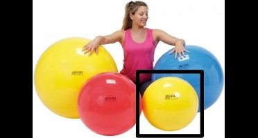 Oefenbal Gymnic Classic : 75 cm - geel