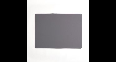 Vacavaliente Placemat & Coasters Rechthoek Placemat - Recycled Leer - 40x30 cm - Grijs