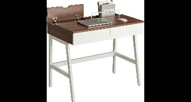 Piranha PHANTOM Retro Bureau Computerbureau – 2 Lades & Opbergruimte