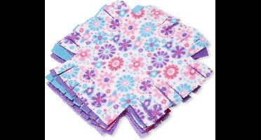 Melissa & Doug Flower Fleece Quilt