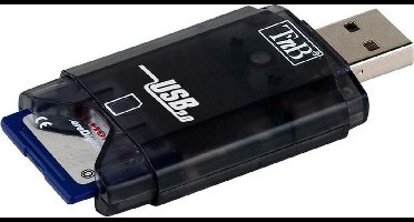 T'nB READERSD1 geheugenkaartlezer USB 2.0