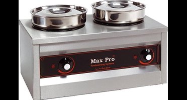 MaxPro foodwarmer - 2 pannen
