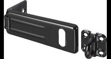 MasterLock Overvalslot - Verzinkt Staal - 110 mm - Zwart - 704EURDBLK