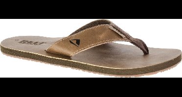 Reef Leather Smoothy  Slippers - Maat 40 - Mannen - bruin