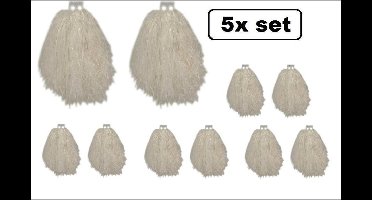 5x Set cheerball ringgreep wit
