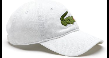 Lacoste pet - Big Croc Gabardine - white