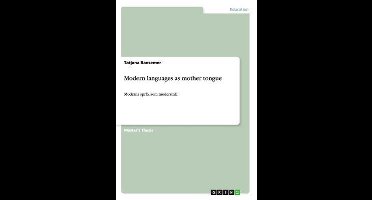 Modern languages as mother tongue