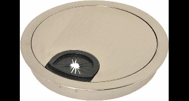 Tack Kabeldoorvoer - Geborsteld Aluminium - Ø 95 mm - Onopvallend Design