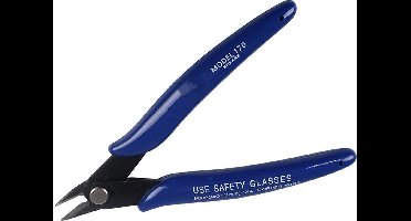 Professionele Precisietang voor koperdraad - 170mm - max. 1mm knippen - diagonale knipper - Striptang Elektra - Draadtang tang precisie - Carbon - Sieraden tang