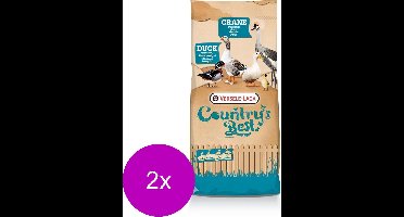Versele-Laga Country`s Best Duck 3 Pellet 2mm Watervogel - Pluimveevoer - 2 x 20 kg Van 13 Weken