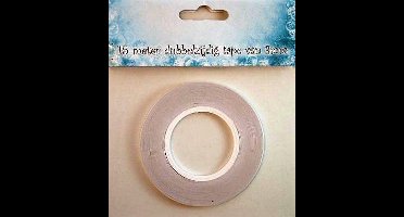 Nellie Snellen tissue tape dubbelzijdige dubbelzijdig klevende tape 15 mtr x 3 mm breed