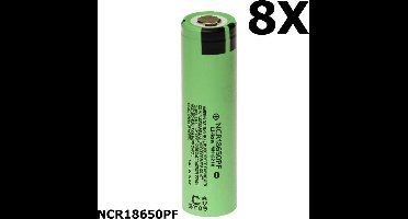 8 Stuks - Panasonic NCR18650PF 10A 18650