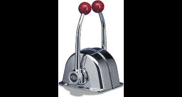 Morse verchroomde Motorbediening topmontage type MT3-Twin