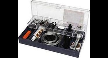 Dresco Fiets reparatieset - Gereedschapset 66-delig inclusief bandenplakset - In handige opbergbox