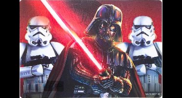 Star Wars 3D Placemat – Darth Vader & Stormtroopers – Kunststof – 42x28 cm