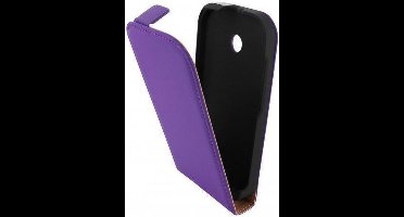 Mobiparts Premium Flip Case Motorola Moto E Purple