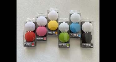 Kikkerland PANTONE UNIVERSE lenzendoosje - zwart - Pantone 432U