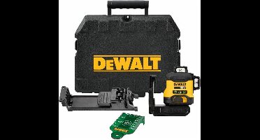 DeWALT DCLE34031N 3x360° Compacte kruislijnlaser groen 18V XR Basic Body in koffer
