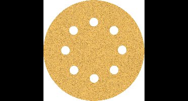 Bosch 5x Expert C470 schuurpapier met 8 gaten voor excentrische s...