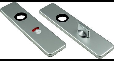 Ami Kortschild - vrij/bezet - 185x44x6,5mm - WC 63/8 - aluminium F-1