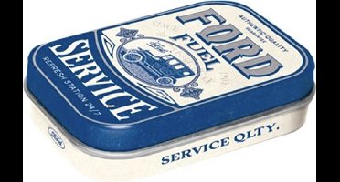 Pepermunt Blik Ford - Fuel Service mint box 4 x 6 cm