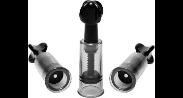 XR Brands Fusion - Drievoudige Zuignappen black