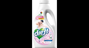 Dreft Pure Vloeibaar Wasmiddel Gevoelige huid 30 Wasbeurten 1,5 liter