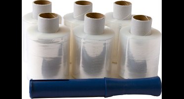 Wikkelfolie IEZZY 100mmx250m met afroller | 4 stuks