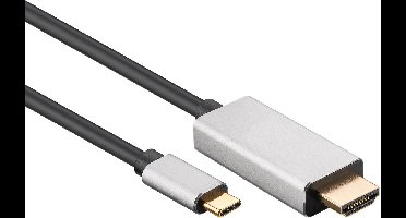 USB-C naar HDMI 8K 30Hz / 4K 120Hz kabel / aluminium - 3 meter