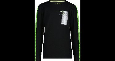 4PRESIDENT T-shirt jongens - Black - Maat 110