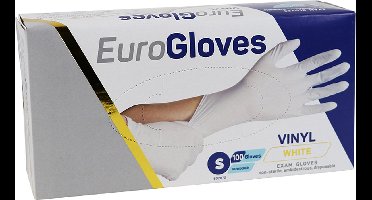 Eurogloves Vinyl Gloves Poeder S