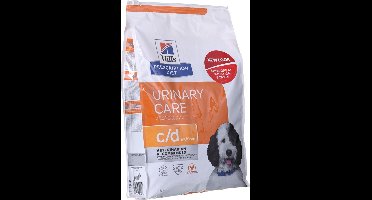 Hill's Prescription Diet Canine C/D Urinary Care Hondenvoer met Kip 1.5 Kg.
