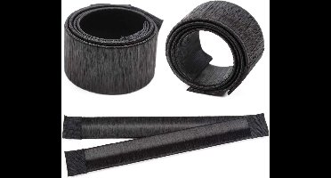 ***Maggie`s Magic Bun Set - 2 stuks - Knot maker - Zwart - van Heble® ***