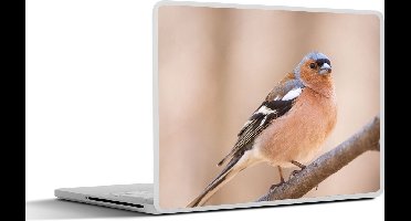 Laptop sticker - 14 inch - Vogel - Dieren - Vink - 32x5x23x5cm - Laptopstickers - Laptop skin - Cover