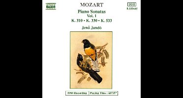 Jenö Jandó - Mozart: Piano Sonatas Vol. 1 - K. 310 | K. 330 | K. 533 (CD)