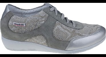 Mephisto Jacinte - dames veterschoen - zilver - maat 41 (EU) 7.5 (UK)