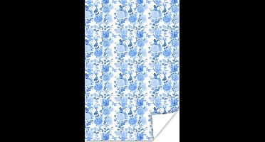 Poster Bloemen - Rozen - Blauw - 20x30 cm