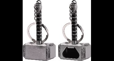 Thor Hamer Sleutelhanger - Sinterklaas cadeau - Kerst cadeau - Avengers Flesopener - Bieropener - Marvel Thor - Hamer - Cadeau voor hem of haar - Kerst cadeau - Valentijnsdag