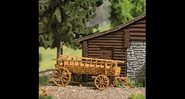 Busch - 2 Heuwagen H0 (5/20) * - BU1385 - modelbouwsets, hobbybouwspeelgoed voor kinderen, modelverf en accessoires