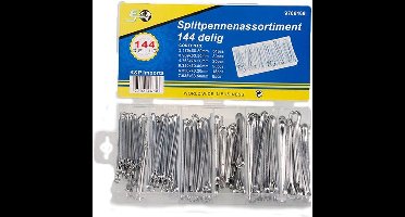 Splitpennen assortimentsdoos 144-delig